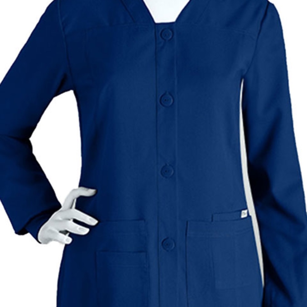 Grey's Anatomy Navy Blue Scrub Jacket - S